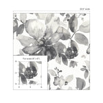 PR12700 watercolor floral prepasted wallpaper scale from Seabrook Designs