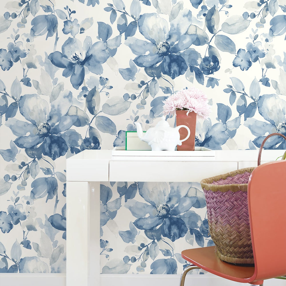 
                  
                    PR12702 watercolor floral prepasted wallpaper office from Seabrook Designs
                  
                