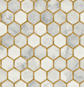 PR12905 faux tile prepasted wallpaper from Seabrook Designs