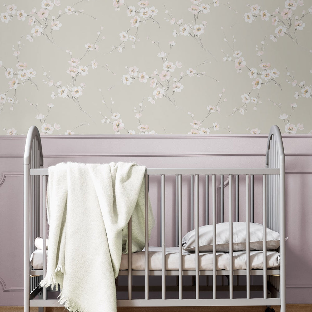 
                  
                    PR13201 floral prepasted wallpaper nursery from Seabrook Designs
                  
                