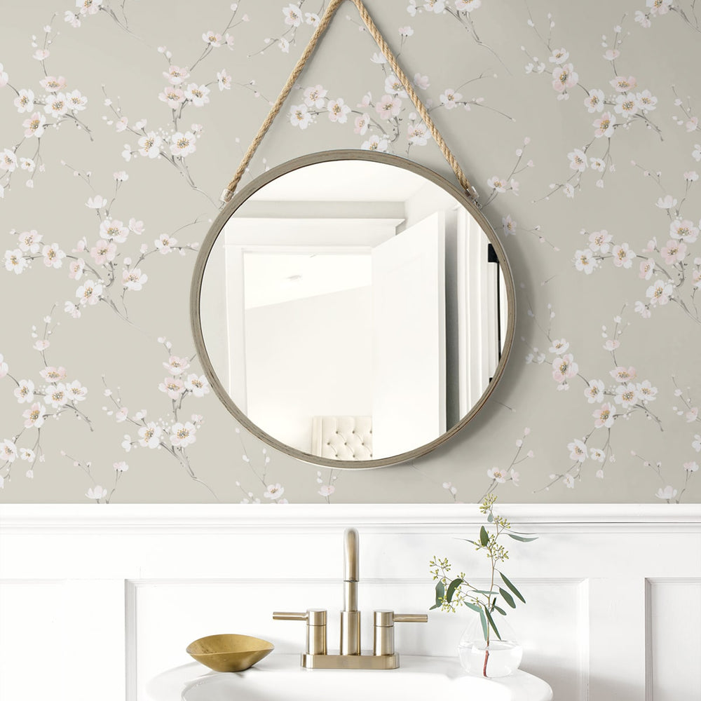 
                  
                    PR13201 floral prepasted wallpaper bathroom from Seabrook Designs
                  
                