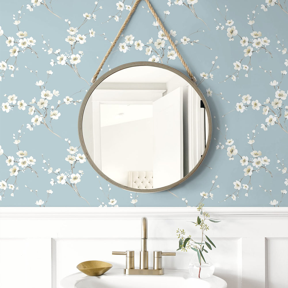 
                  
                    PR13202 floral prepasted wallpaper bathroom from Seabrook Designs
                  
                