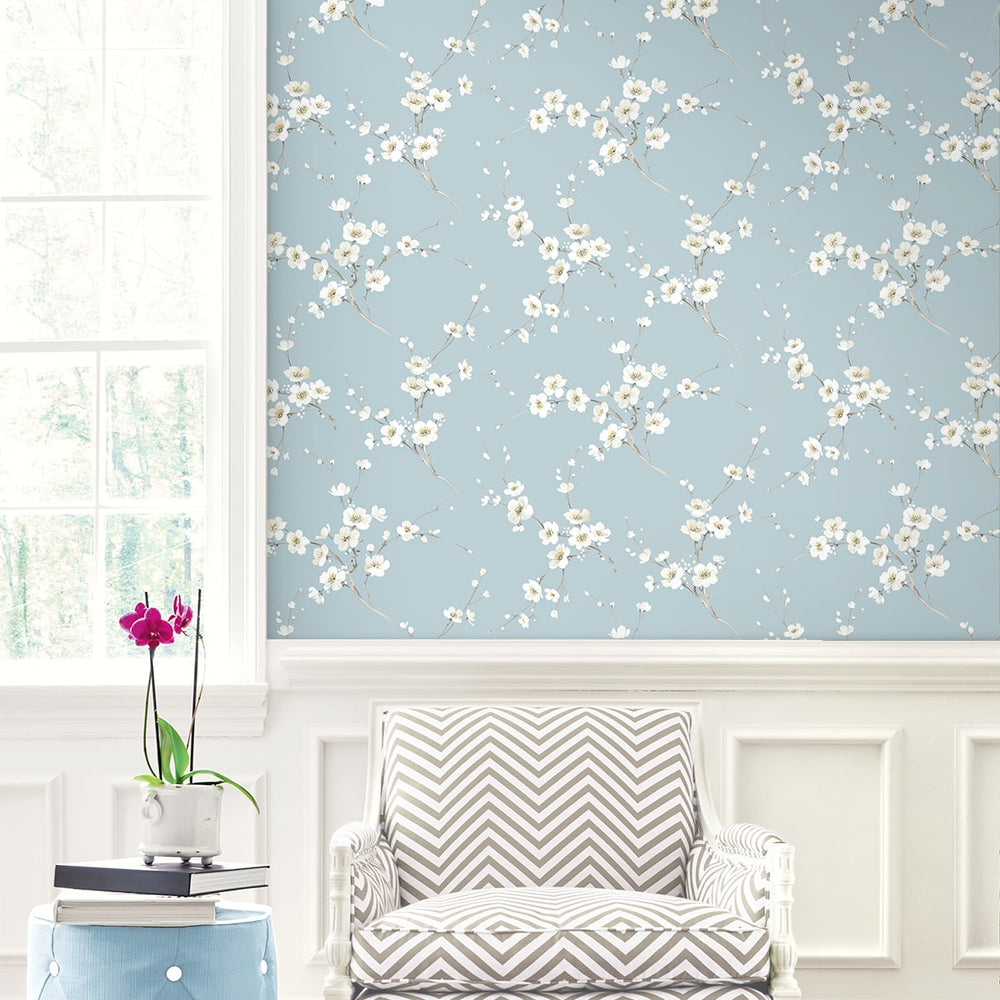 
                  
                    PR13202 floral prepasted wallpaper entryway from Seabrook Designs
                  
                