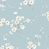 PR13202 floral prepasted wallpaper from Seabrook Designs