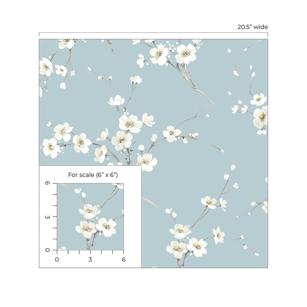 
                  
                    PR13202 floral prepasted wallpaper scale from Seabrook Designs
                  
                
