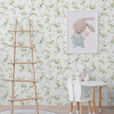 PR13303 floral trail prepasted wallpaper nursery from Seabrook Designs