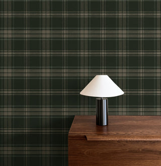 PR13404 plaid prepasted wallpaper decor from Seabrook Designs