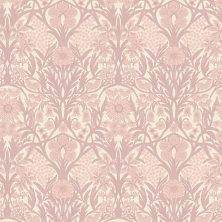 Mitchell Black Wild Meadow Floral Wallpaper in shade Blush at Say Decor