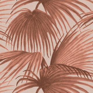 Mitchell Black x Megan Molten Pawley’s Island Palms Botanical Wallpaper in shade Clay at Say Decor