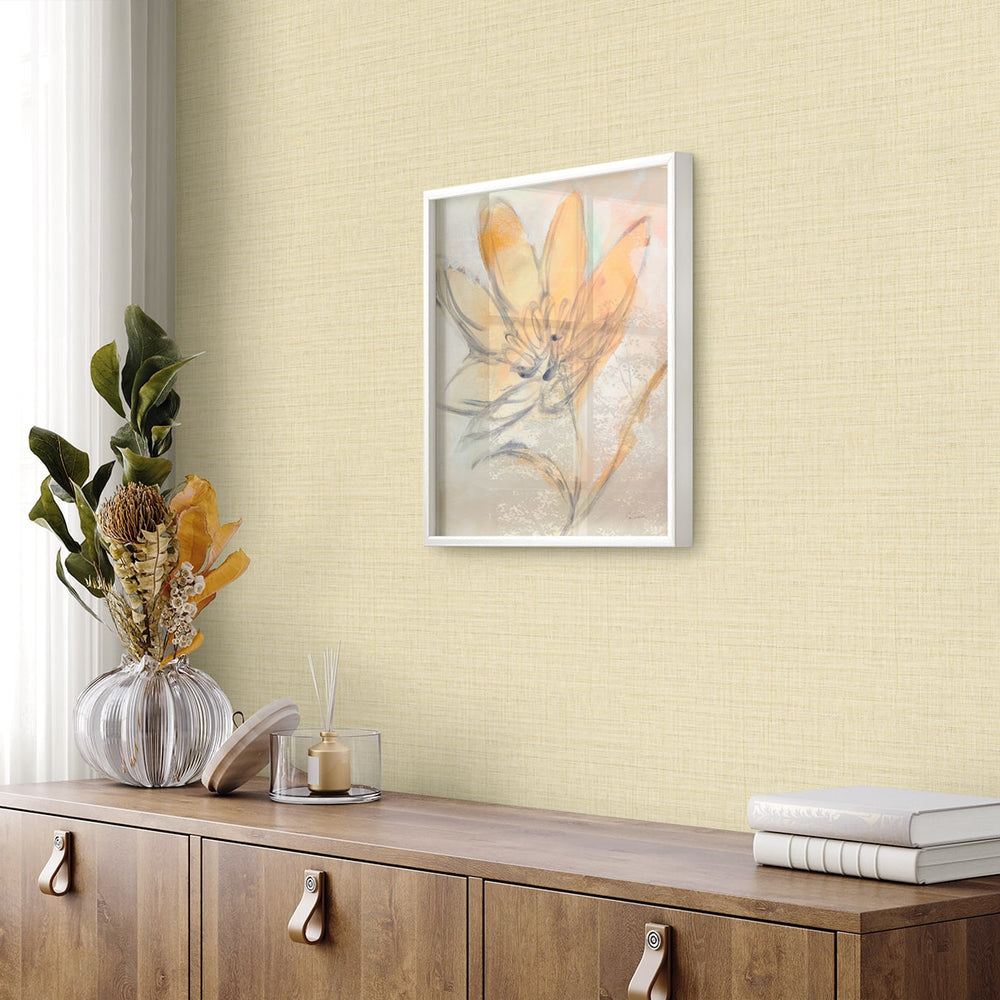 
                  
                    RA40105 textured vinyl wallpaper living room from the Raffia collection by Seabrook Designs
                  
                