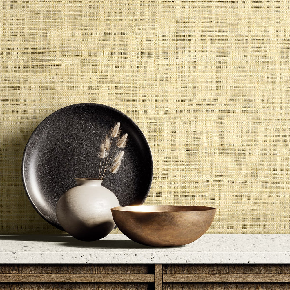 
                  
                    RA40107 textured vinyl wallpaper decor from the Raffia collection by Seabrook Designs
                  
                