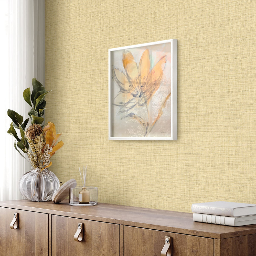 
                  
                    RA40107 textured vinyl wallpaper living room from the Raffia collection by Seabrook Designs
                  
                