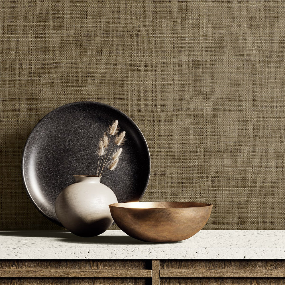 
                  
                    RA40108 textured vinyl wallpaper accent from the Raffia collection by Seabrook Designs
                  
                