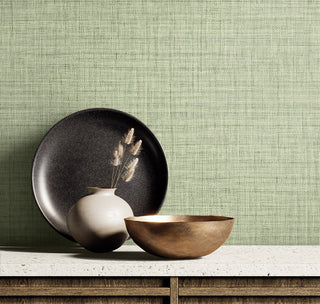 RA40133 textured vinyl wallpaper decor from the Raffia collection by Seabrook Designs