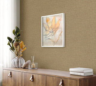 RA40134 textured vinyl wallpaper decor from the Raffia collection by Seabrook Designs