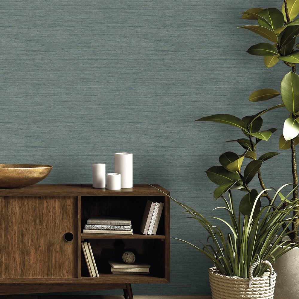 
                  
                    RA40909 faux weave textured vinyl wallpaper interior decor from the Raffia collection by Seabrook Designs
                  
                