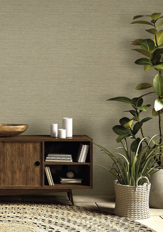 RA40911 faux weave textured vinyl wallpaper design from the Raffia collection by Seabrook Designs