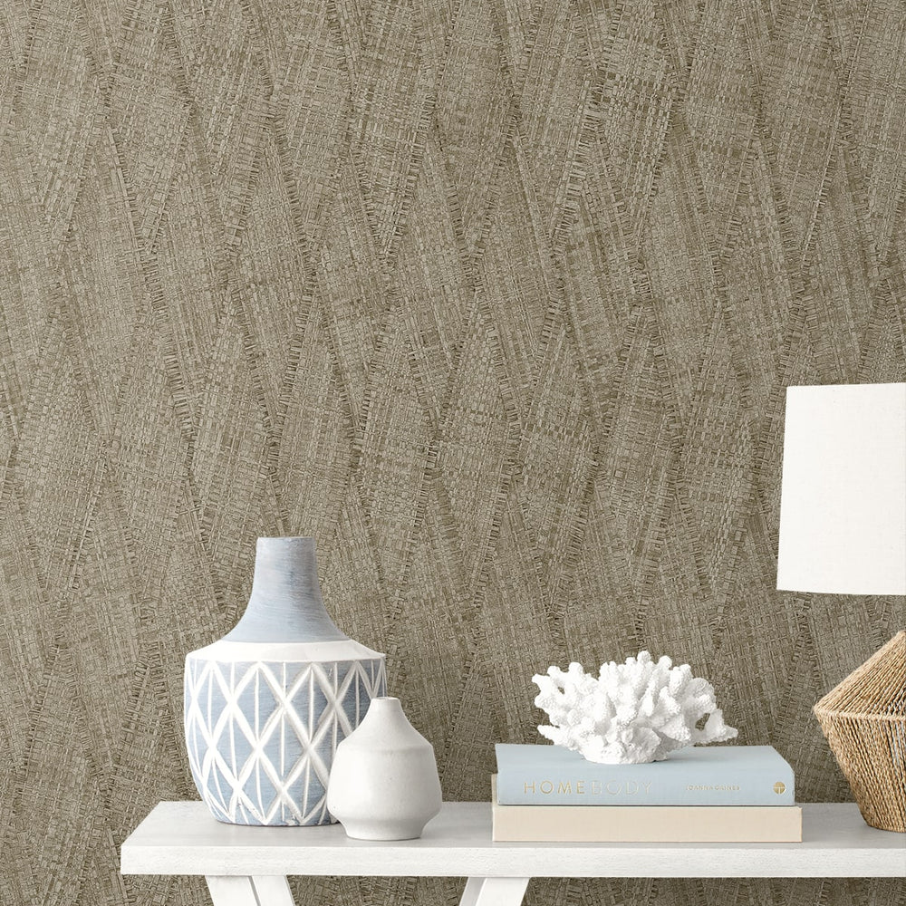 
                  
                    RA41208 textured vinyl wallpaper hall table from the Raffia collection by Seabrook Designs
                  
                