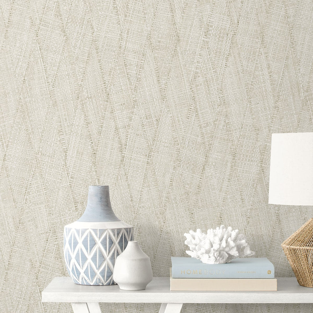 
                  
                    RA41211 textured vinyl wallpaper beach decor from the Raffia collection by Seabrook Designs
                  
                
