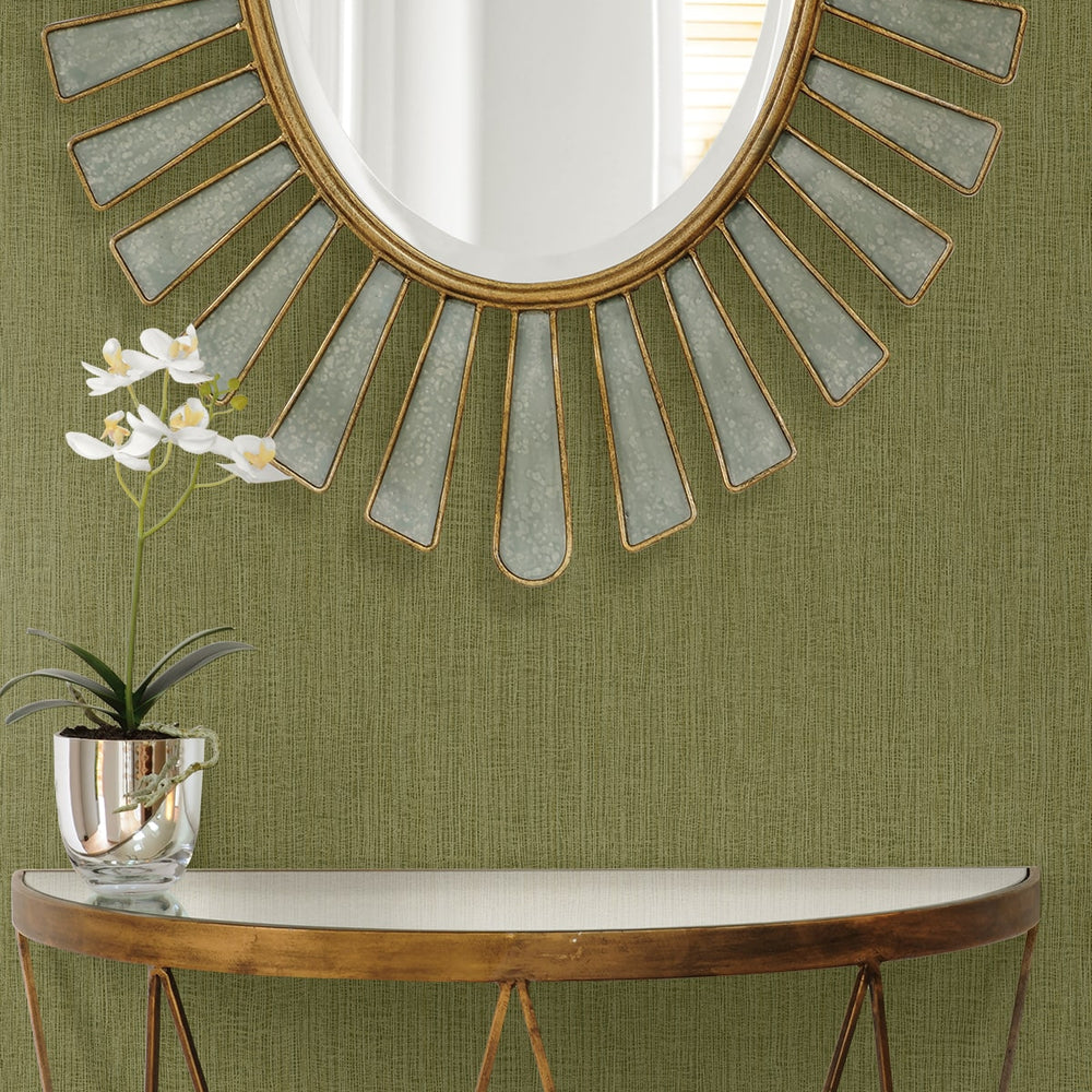 
                  
                    RA41516 textured vinyl unpasted wallpaper entry table from the Raffia collection by Seabrook Designs
                  
                