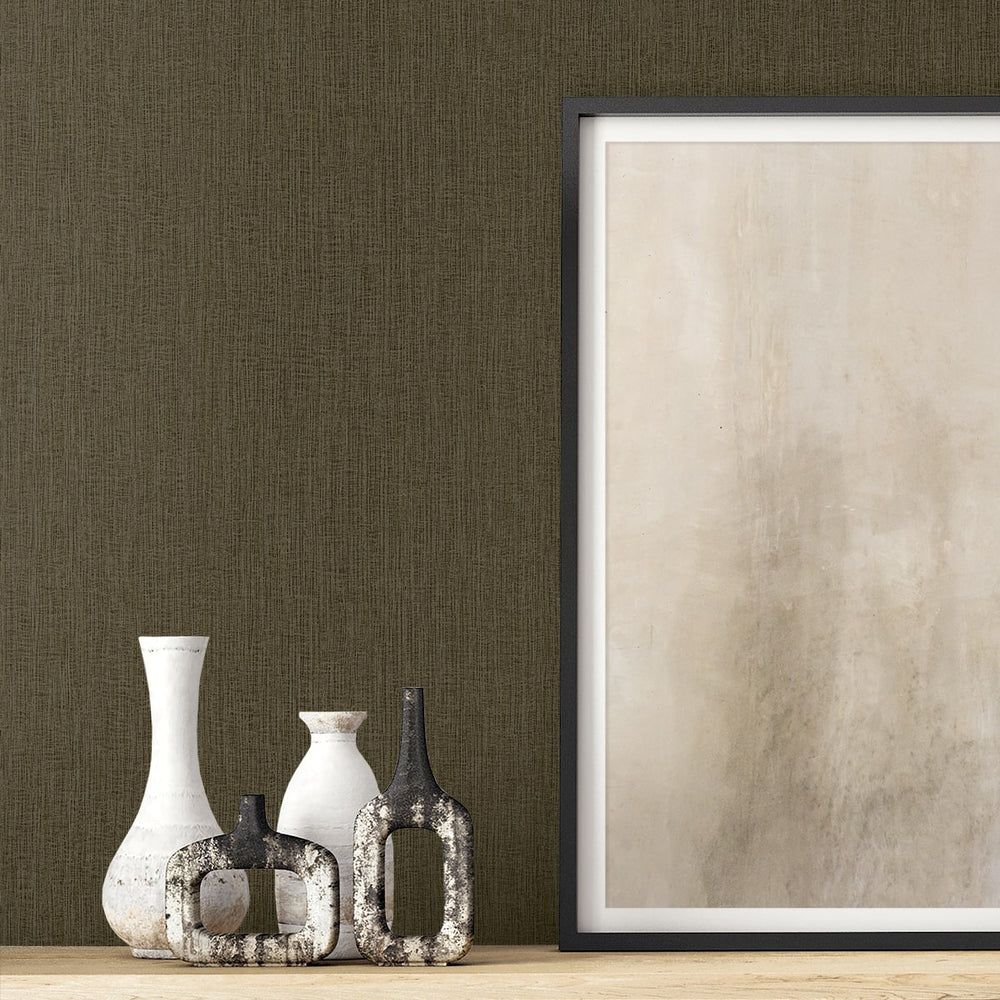 
                  
                    RA41525 textured vinyl unpasted wallpaper wood from the Raffia collection by Seabrook Designs
                  
                