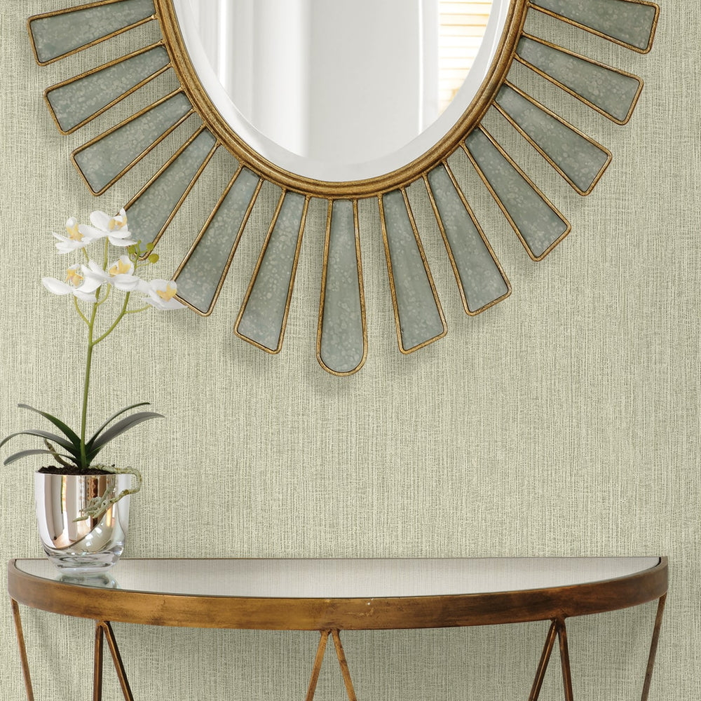 
                  
                    RA41526 textured vinyl unpasted wallpaper entry table from the Raffia collection by Seabrook Designs
                  
                