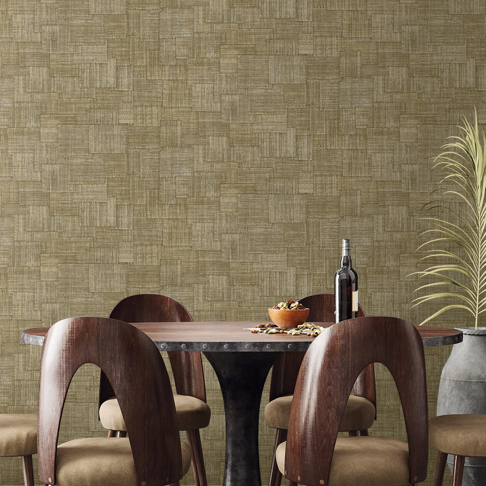
                  
                    RA41712 textured vinyl wallpaper modern dining from the Raffia collection by Seabrook Designs
                  
                