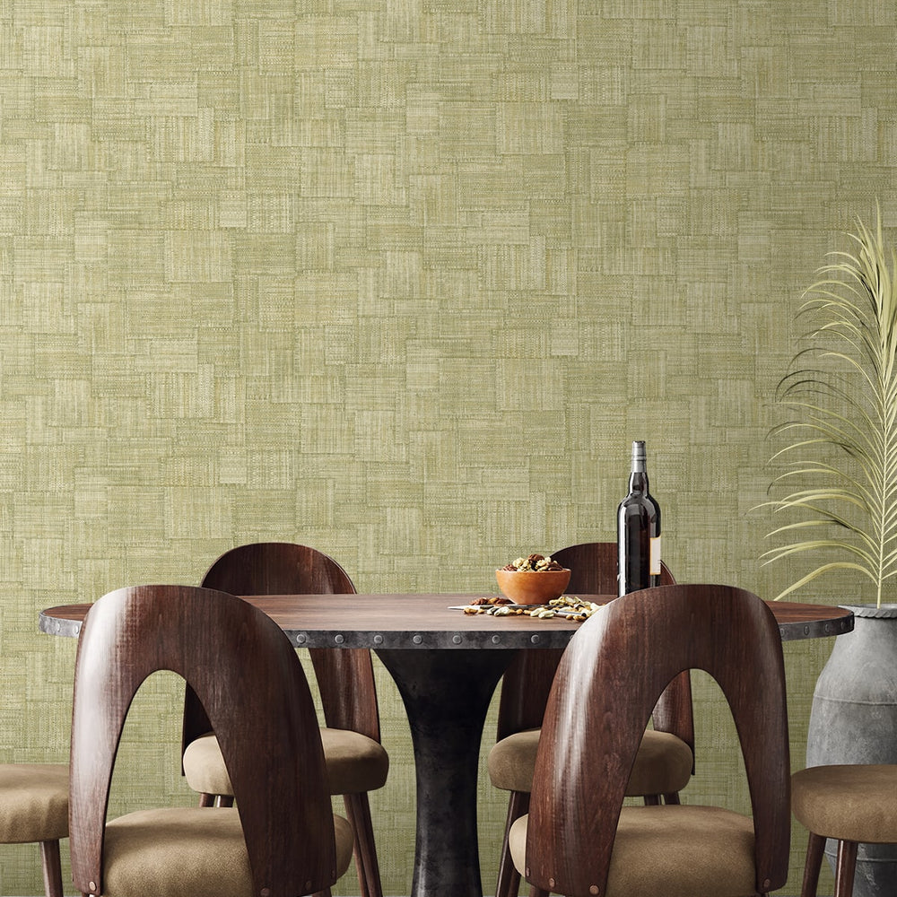 
                  
                    RA41717 textured vinyl wallpaper dinign room chair from the Raffia collection by Seabrook Designs
                  
                