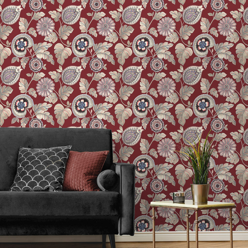 
                  
                    RY31201 boho paisley wallpaper from the Boho Rhapsody collection by Seabrook Designs
                  
                