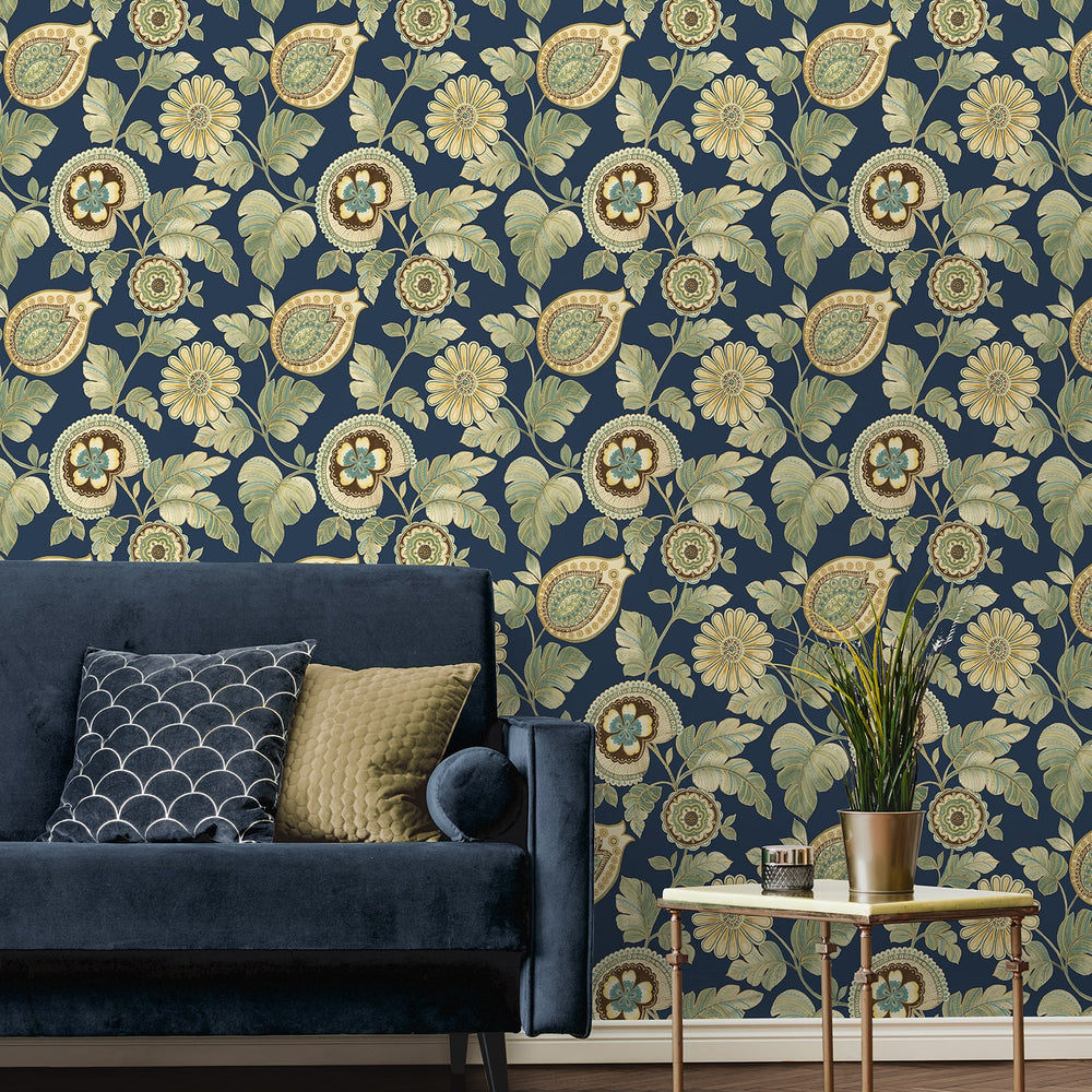 
                  
                    RY31212 boho paisley wallpaper from the Boho Rhapsody collection by Seabrook Designs
                  
                