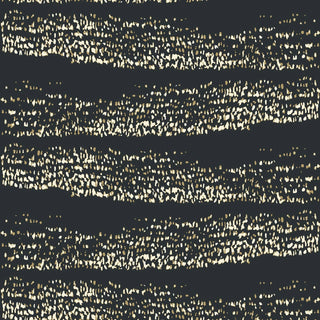 Mitchell Black Revel Reflections Abstract Wallpaper in shade Gold Night at Say Decor