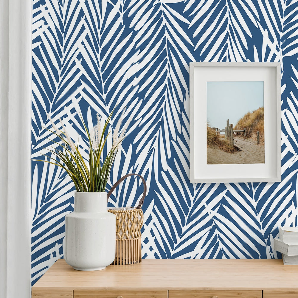 
                  
                    SG12302 palm leaf peel and stick wallpaper decor from Stacy Garcia Home
                  
                