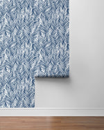 SG12302 palm leaf peel and stick wallpaper roll from Stacy Garcia Home