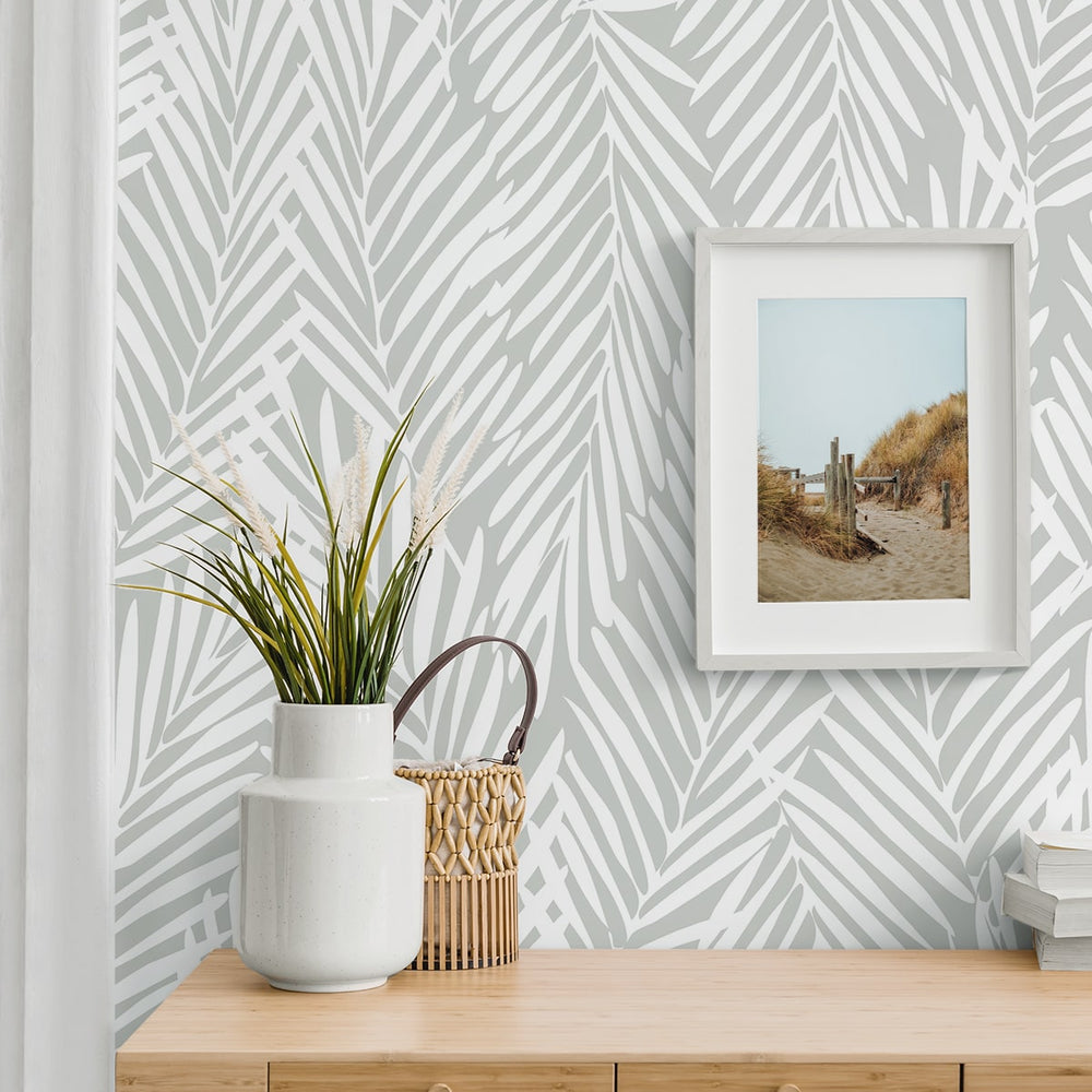 
                  
                    SG12308 palm leaf peel and stick wallpaper decor from Stacy Garcia Home
                  
                