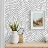 SG12308 palm leaf peel and stick wallpaper decor from Stacy Garcia Home
