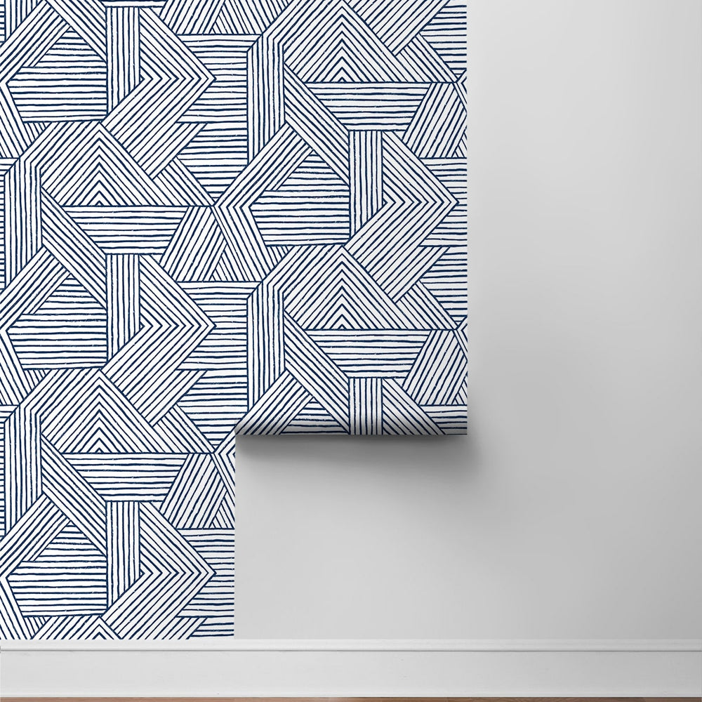 
                  
                    SG12402 geometric peel and stick wallpaper roll from Stacy Garcia Home
                  
                