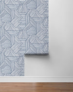 SG12402 geometric peel and stick wallpaper roll from Stacy Garcia Home