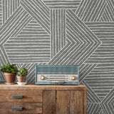 SG12406 geometric peel and stick wallpaper decor from Stacy Garcia Home