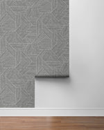 SG12406 geometric peel and stick wallpaper roll from Stacy Garcia Home