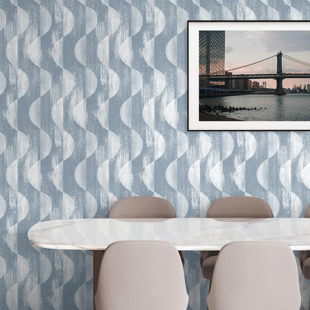 
                  
                    SG12702 geometric peel and stick wallpaper dining room from Stacy Garcia Home
                  
                