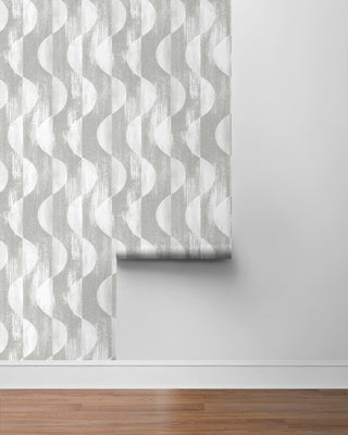 SG12708 geometric peel and stick wallpaper roll from Stacy Garcia Home