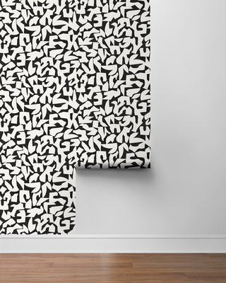SG12800 abstract geometric peel and stick wallpaper roll from Stacy Garcia