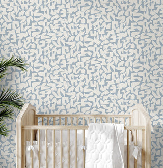 SG12802 abstract geometric peel and stick wallpaper nursery from Stacy Garcia