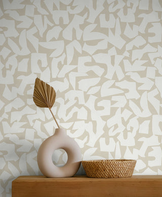 SG12805 abstract geometric peel and stick wallpaper decor from Stacy Garcia