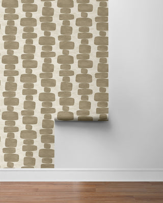 SG12907 geometric peel and stick wallpaper roll from Stacy Garcia Home