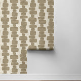 SG12907 geometric peel and stick wallpaper roll from Stacy Garcia Home
