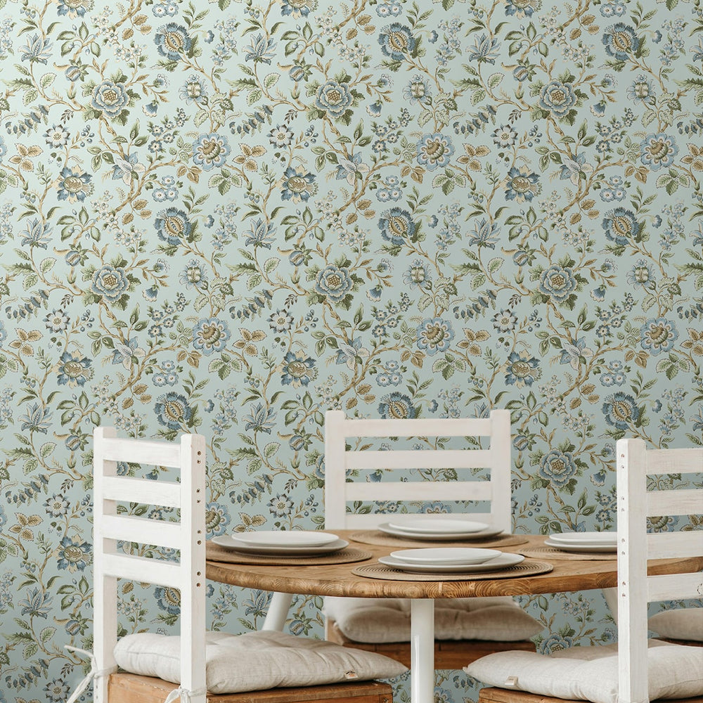 
                  
                    SG13004 jacobean floral peel and stick wallpaper eat in kitchen from The Sojourn Collection by Stacy Garcia
                  
                