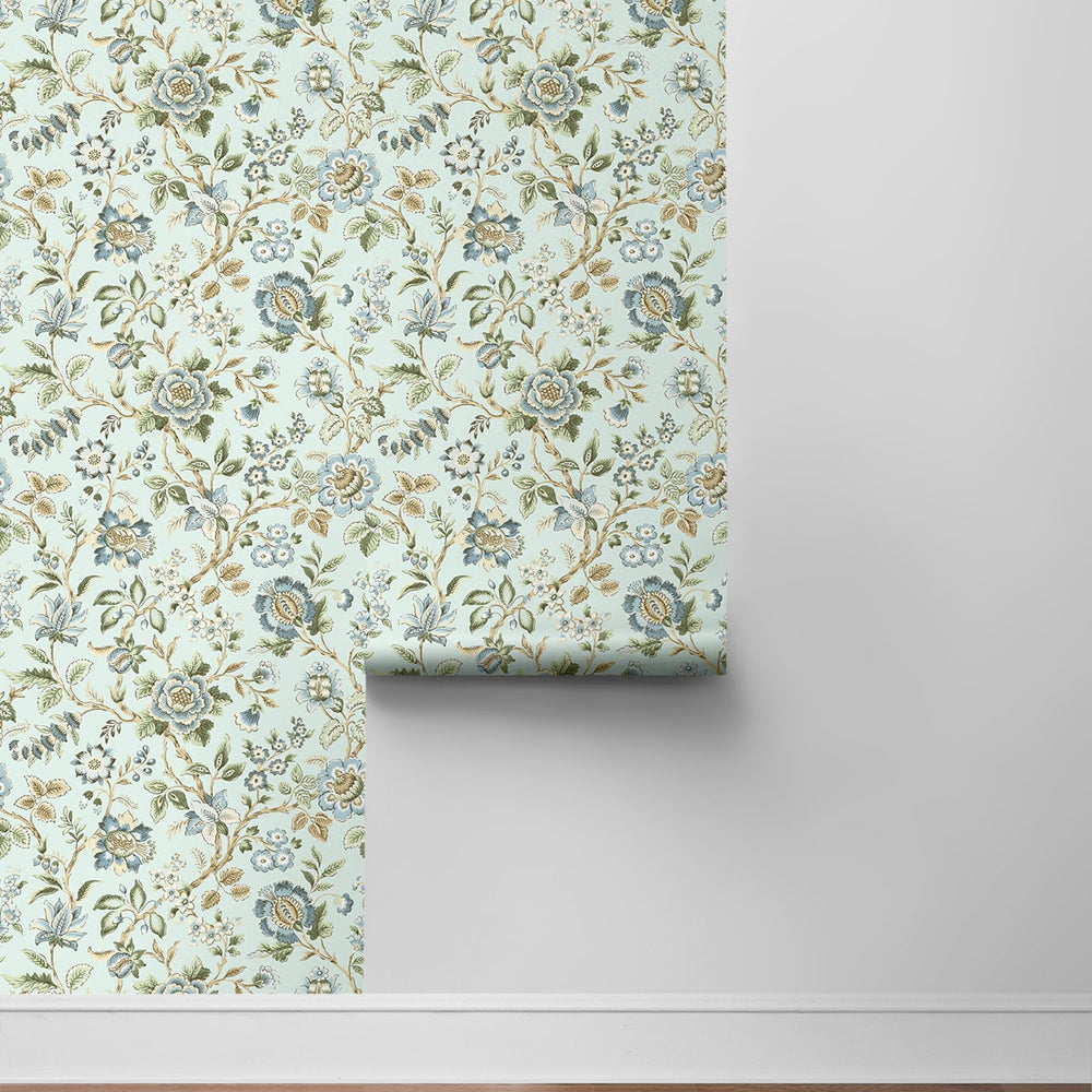 
                  
                    SG13004 jacobean floral peel and stick wallpaper roll from The Sojourn Collection by Stacy Garcia
                  
                