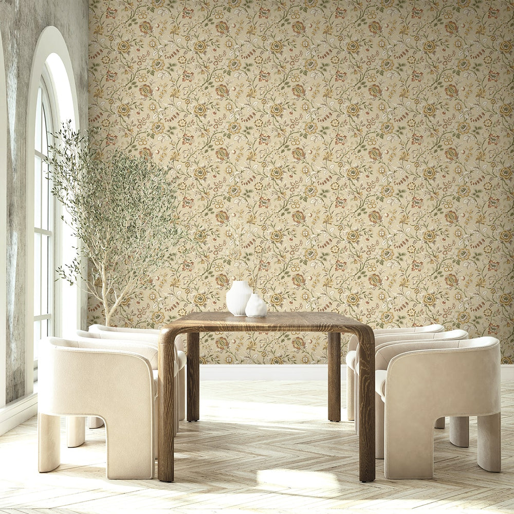 
                  
                    SG13006 jacobean floral peel and stick wallpaper armchairs from The Sojourn Collection by Stacy Garcia
                  
                