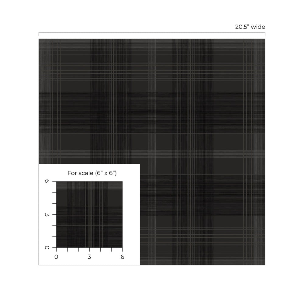 
                  
                    SG13100 plaid peel and stick wallpaper scale from The Sojourn Collection by Stacy Garcia
                  
                
